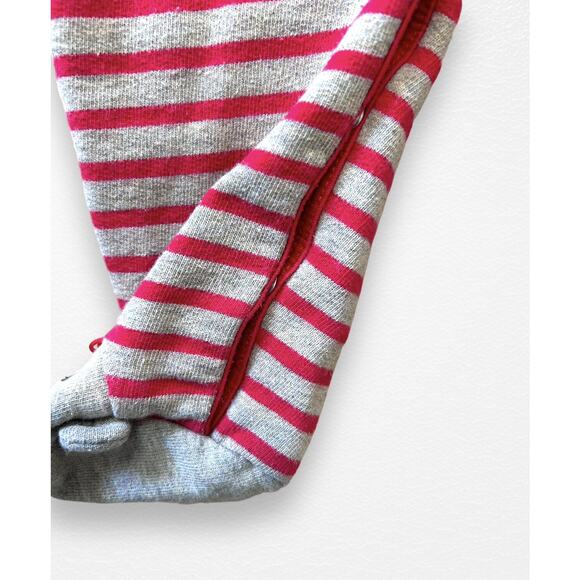 Le Top Sock Monkey Footed Sleeper, 6 Months - Picture 5 of 7